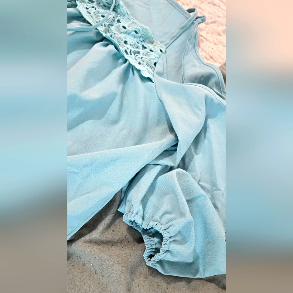 Turquoise Blouse